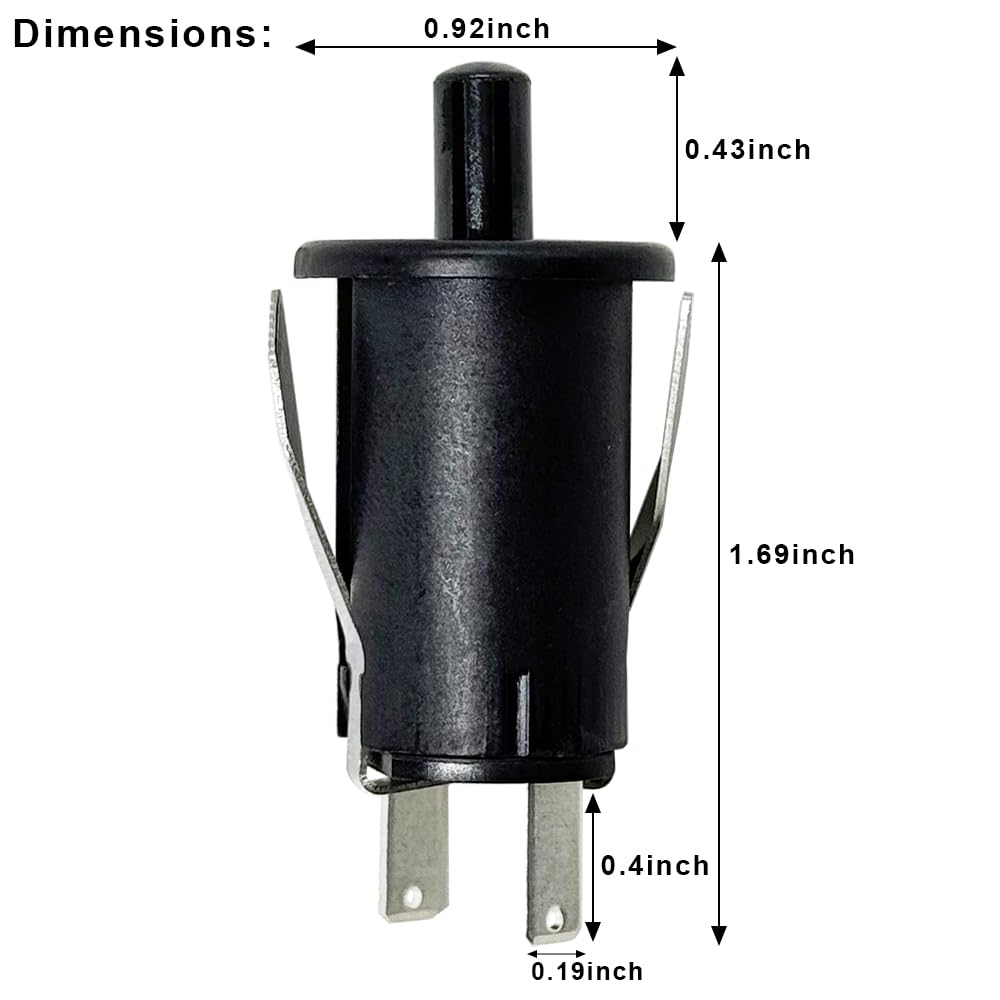 WE10X27374 Dryer Door Switch Replacement for GE Haier