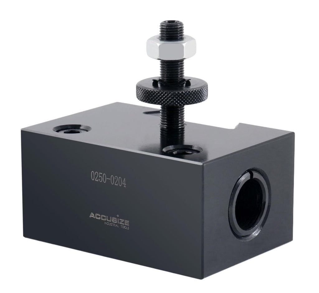 Accusize Quick Change Tool Post Set, BXA, 3/4" Boring Bar Holder, 0250-0204