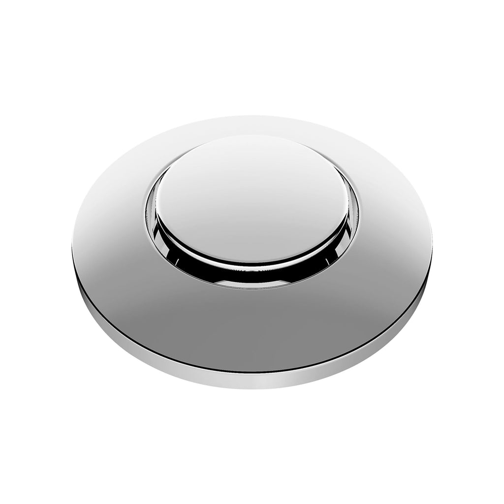 BLANCO Air Switch Kit for Garbage Disposal, Simple Push Button, Chrome