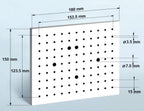 Optical Vision Calibration Plate, 180 * 150mm W*L, Φ7mm/Φ3.5mm, Positive