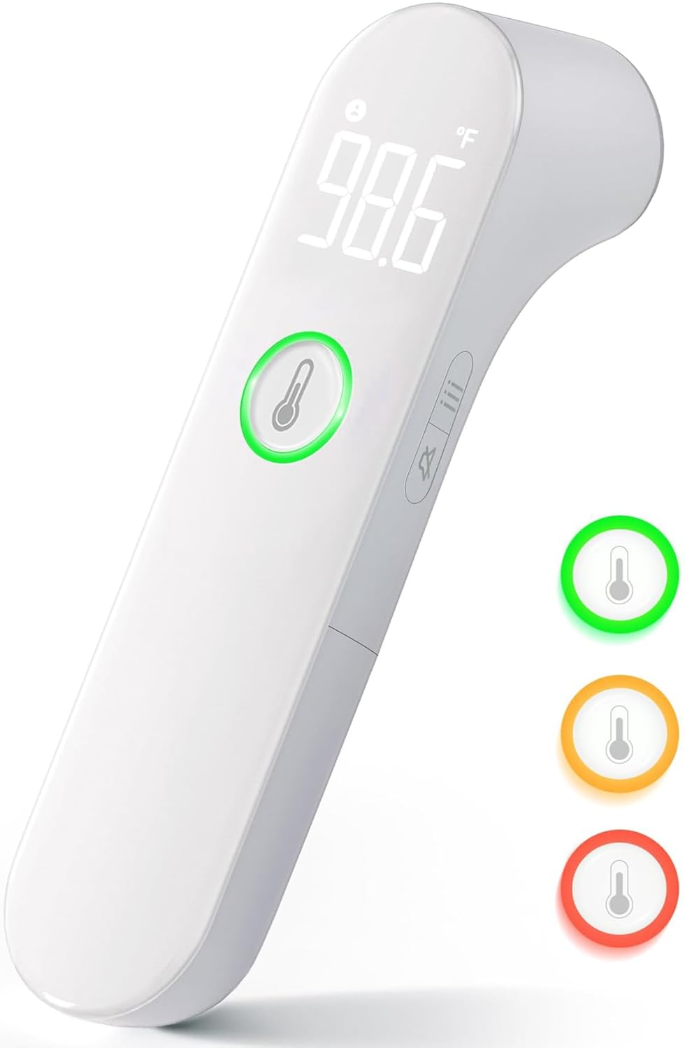 Thermometer for Adults and Kids, Fast Accurate Baby Thermometer, Fever Alarm & Mute Mode, Baby Essentials - Lifetime