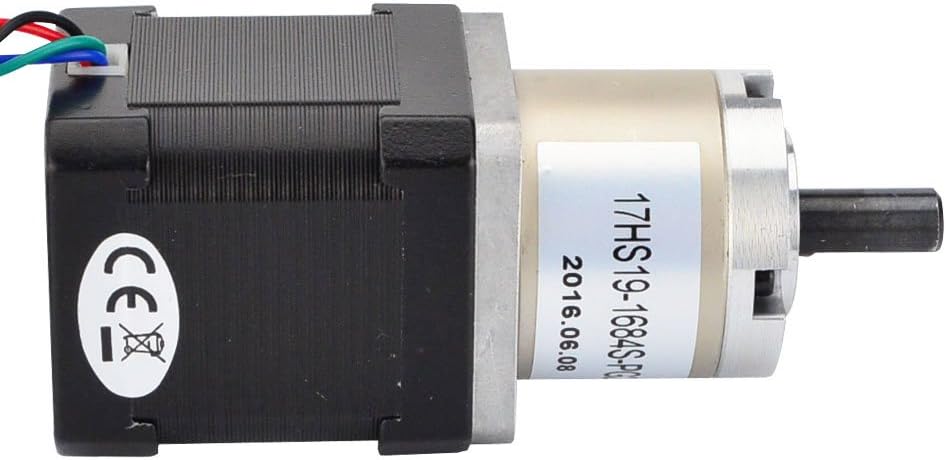 STEPPERONLINE 27:1 Planetary Gearbox High Torque Nema 17 Stepper Motor 3D Printer DIY Camera