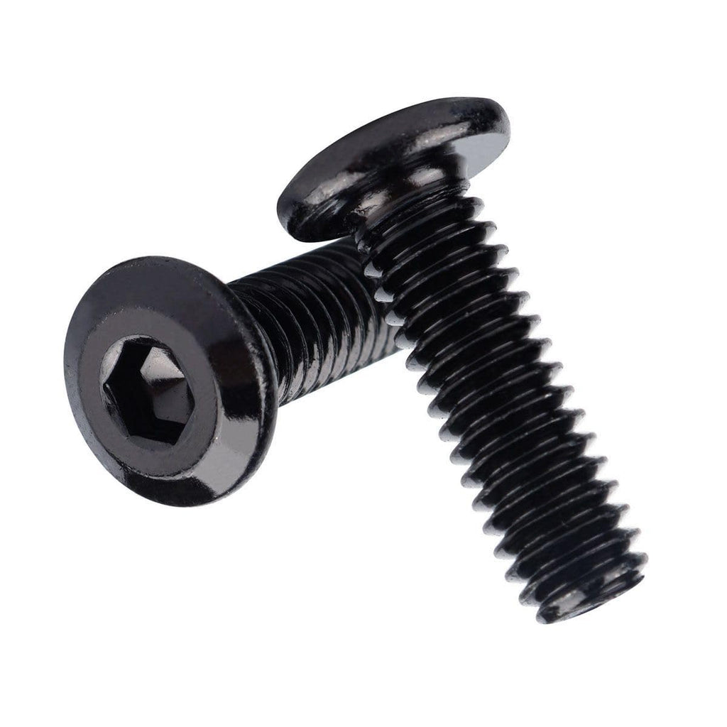 Black 1/4-20 x 1 Flat Head Socket Head Screw Furniture Bolts Countersunk Connector Screws, Stainless Steel 18-8 (304), Fully Threaded, 20 PCS