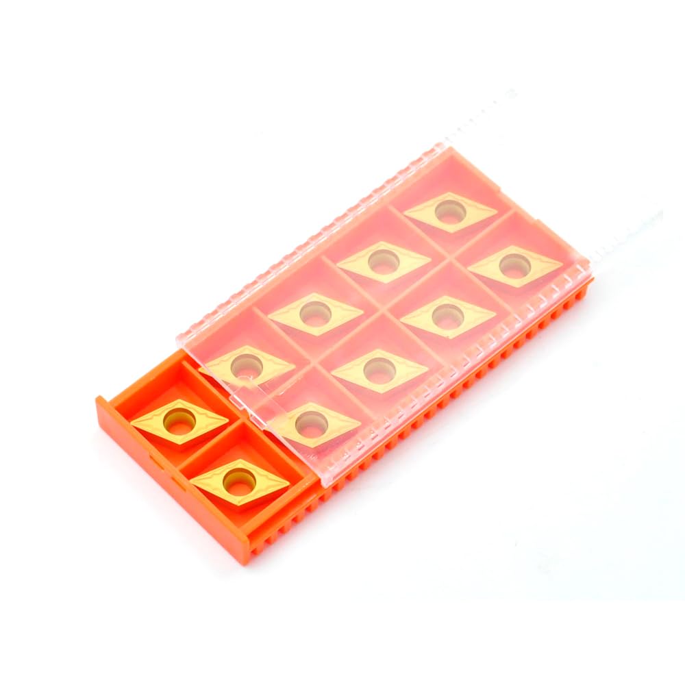 Turning Inserts DCMT32.51(DCMT11T304) for Steel Semi-Finish 10 Pcs