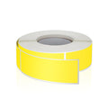 Yellow Rectangle Labels 3" x 1" Color Coding Stickers Roll 500 Pcs