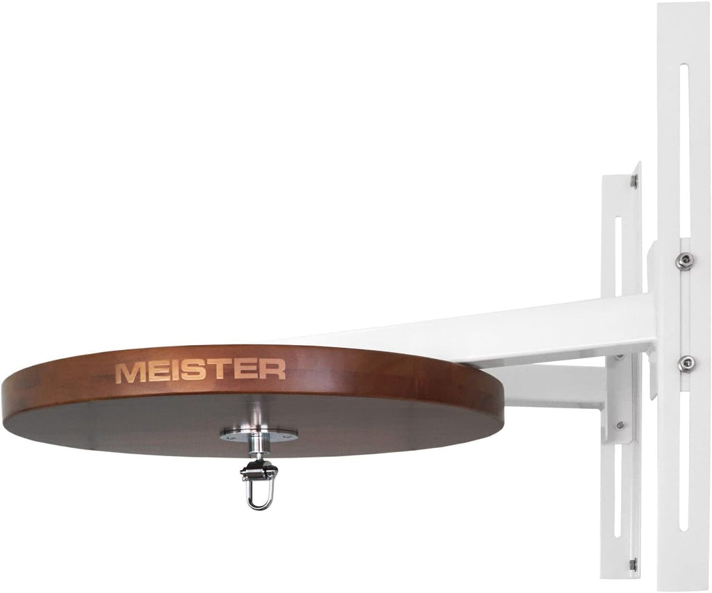 SpeedKills M2 Speed Bag Platform w/Swivel - Stout | Height-adjustable 2" solid hardwood speed bag platform.