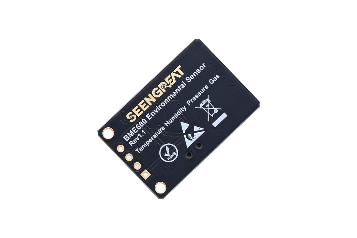 BME680 Environmental Sensor, Supports Temperature, Humidity, Pressure, Gas Detection, I2C & SPI, Ideal for Raspberry Pi, Pico, Arduino, and ESP32 Projects