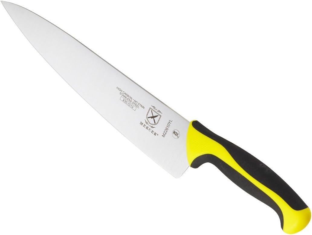 Millennia Color Handle Cutlery 10" Chef's Knife Yellow