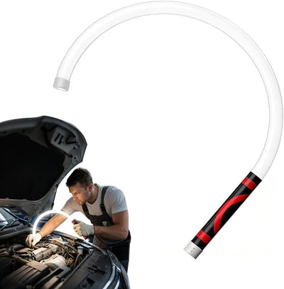 Flexible LED Flashlight Stick, 30" Bendable Mechanic Work Light Rechargeable High Lumen Professional Light 3 Lighting