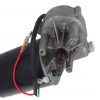 Fielect DC 12V 25RPM Reversible Worm Geared Motor High Torque Electric Gear Motor Turbine Worm Gear Box Reduction Motor, Right Threaded Shaft GW70105