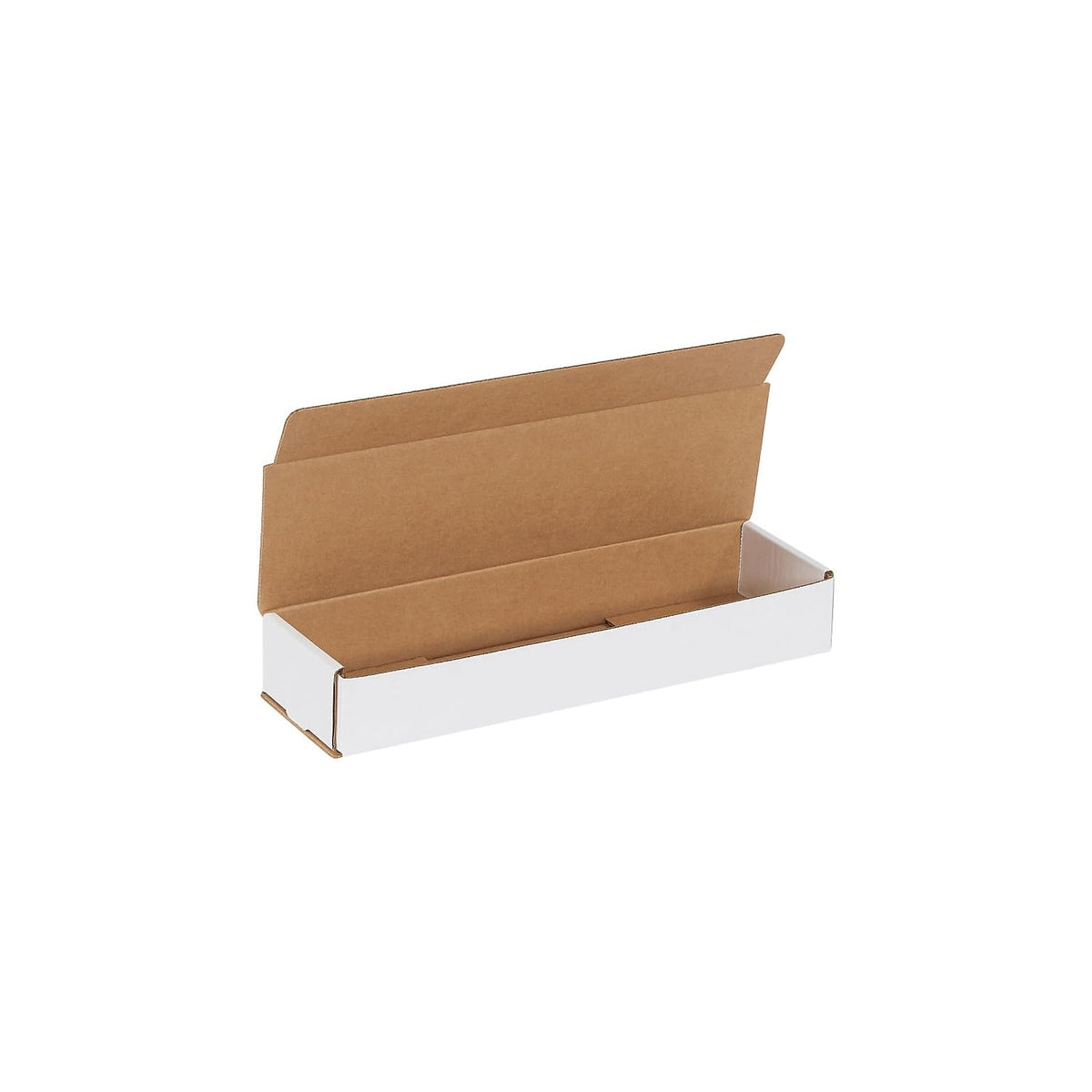 White Mailer Boxes 14x4x2 for Shipping, 50-Pack