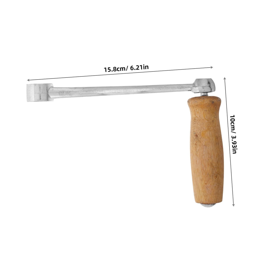 Cabilock Manual Meat Grinder Handle Hand Crank Replacement for Meat Grinder Manual Sausage Stuffer and Food Processing Easy Install Smooth Grip 6.22 X 3.93 X 0.98 in 1 pc