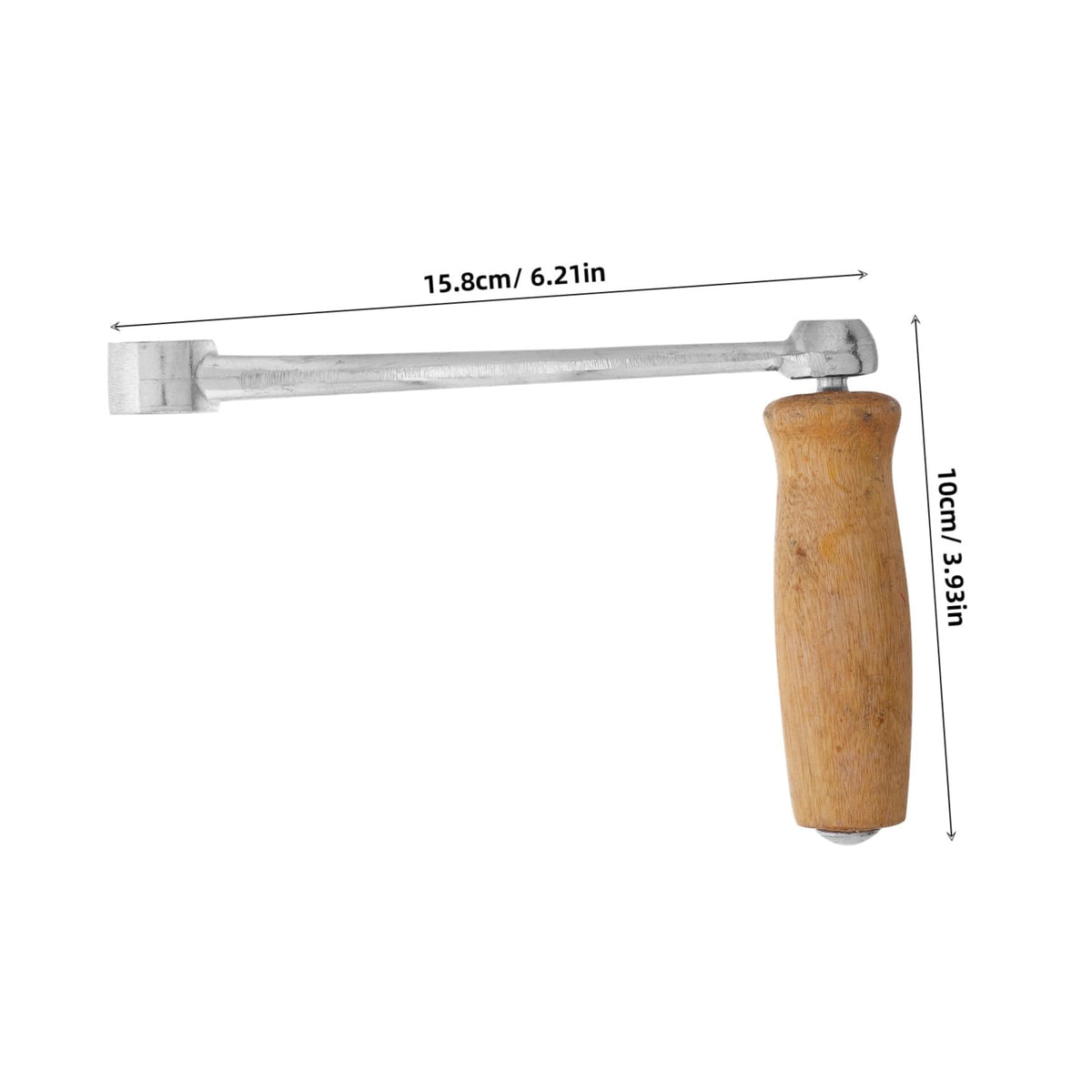 Cabilock Manual Meat Grinder Handle Hand Crank Replacement for Meat Grinder Manual Sausage Stuffer and Food Processing Easy Install Smooth Grip 6.22 X 3.93 X 0.98 in 1 pc