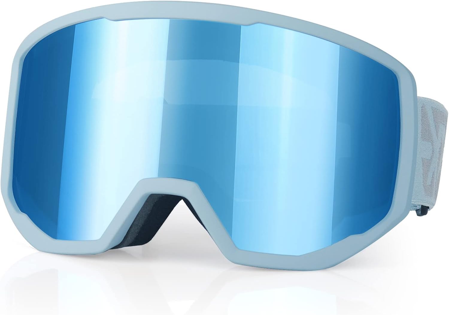 Ski/Snowboard Goggles for Men Women, OTG Snow Goggles Anti Fog UV Protection