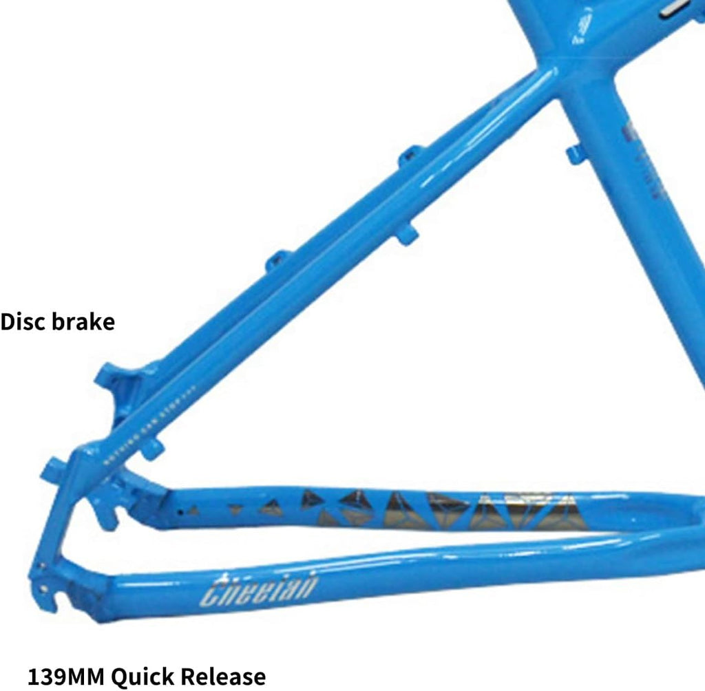 Mountain Bike Hardtail Frame 27.5er 29er Disc Brake 15.5'' 17.5" Aluminum Alloy Rigid Frame 139MM Quick Release Frame