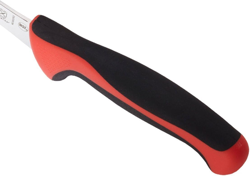 Millennia Color Handle Cutlery 6" Curved Boning Knife Red