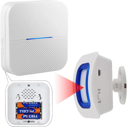 Bed Alarm for Elderly Dementia Patients,Portable Wireless Caregiver Pager Bed Alarms and Fall Prevention Alert for