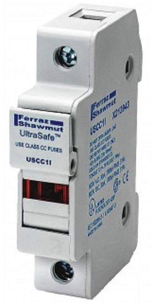 Fuse Block,0 to 30A,Class CC,1 Pole