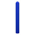 1/8" Blue Safety Bollard Cover 6" x 42" | Installation Tape Included with Dome Top Bollard Post Sleeve