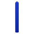 1/8" Blue Safety Bollard Cover 6" x 48" | Installation Tape Included with Dome Top Bollard Post Sleeve