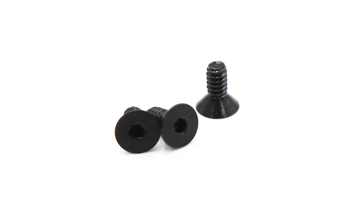 50pcs Black 6-32 x 5/16" Flat Socket Cap Screws Countersunk Screws 12.9 Grade Alloy Steel