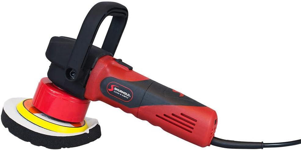 Dual Action Polisher Buffing Tool for Boat, RV & Auto Detailing, Variable Speed, Ergonomic Grip