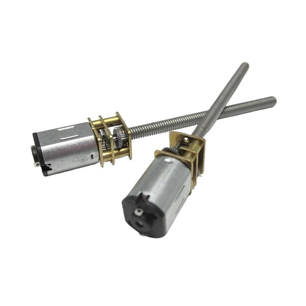 M4*55 Micro Reduction Gear Motor 3V 12V DC Motors Longer Threaded Electric(300 RPM_12V)