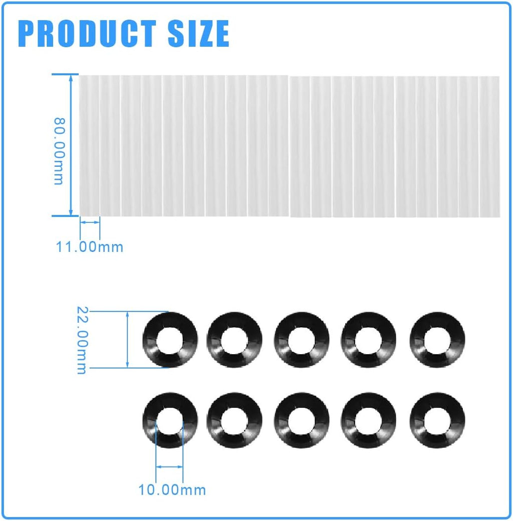 80mm Garage Door Hinge Quiet Roller Sleeves Compatible with Quiet Garage Door Rollers Bearing Precision Bearings High