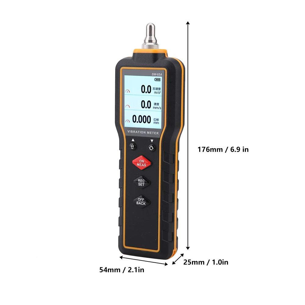 Vibration Meter SW-65A 3-Mode Acceleration Velocity Test