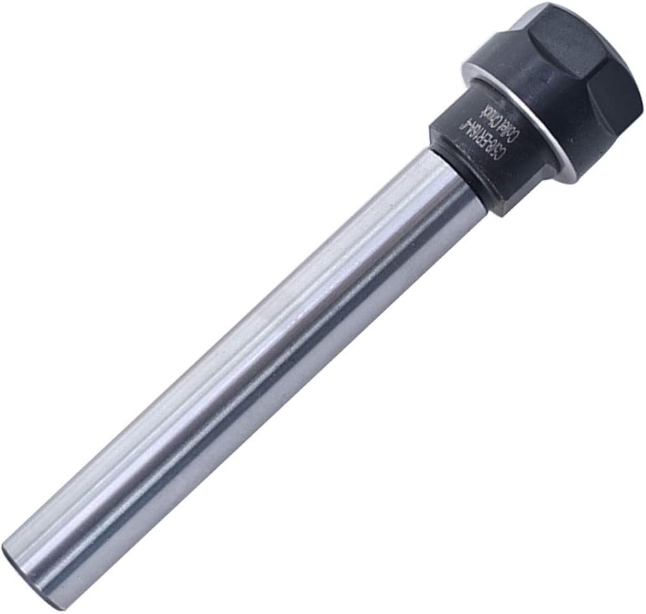 findmall C5/8 ER16 4" Extension Straight Shank Tool Holder Collet Chuck