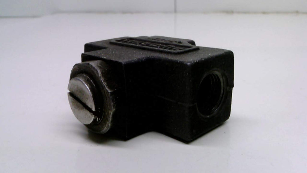 Numatics 3Fc2b, Valve Flow Control, Inline, Aluminum, 1/2" To 5/8" 3Fc2b