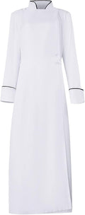 Women Clergy Robe Church Cassock Minister Gown Choir Pastor Costume Outfit Pulpit Service Vestment Dress