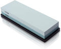 Knife Sharpening Stone 400/1000 Whetstone Sharpening Stone with Non-Slip Rubber Base for Kitchen, Hunting, and Pocket
