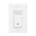 Maxxima Occupancy Vacancy Motion Sensor PIR Wall Switch, 3-Way/Single Pole