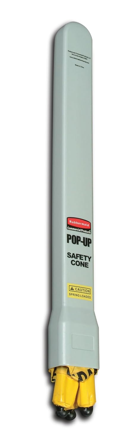 Wet Floor Pop-Up Safety Cone, 20-Inch