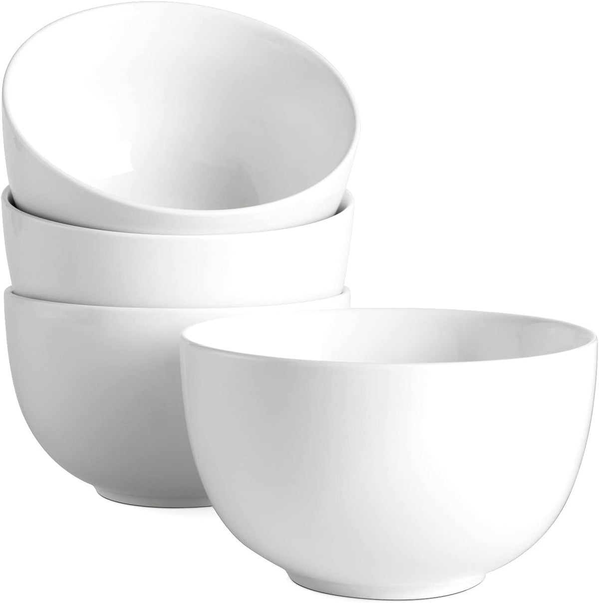 Deep Bowls, 30oz Large Soup Bowls, Ceramic Cereal Bowls Set of 4