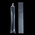 Long Plastic Sleeves 8x40 Inch 50 Pack Poster Poly Bags, 2 Mil Clear Flat Open Blueprint Storage Poster Tube for