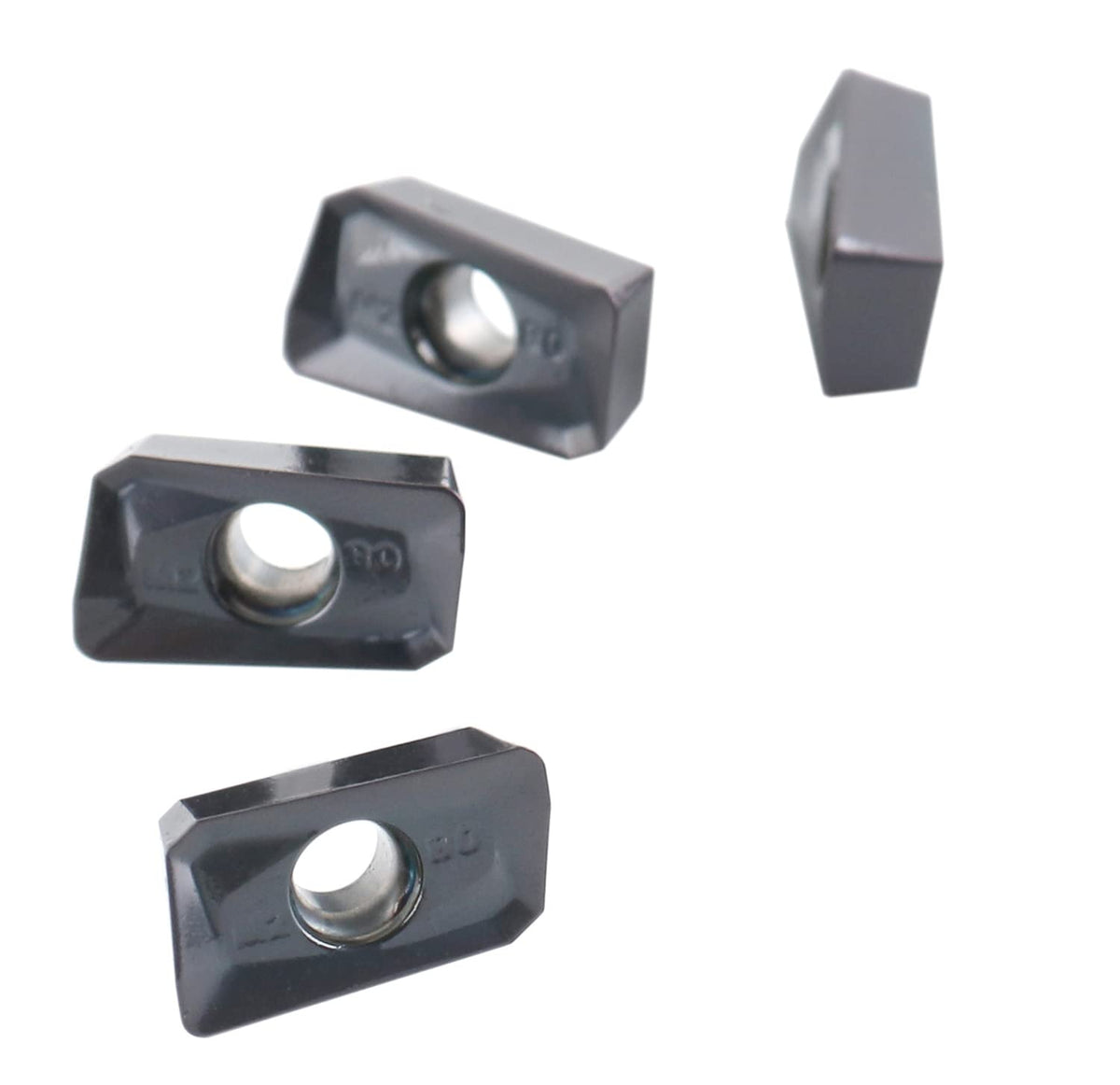 Accusize APMT1135PDER-M2 PVD-Coated Inserts, Stainless Steel, 10Pc