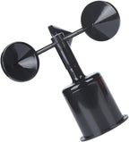 Wind Indicator Shell Anemometer Wind Speed Shell Replacement Part Plastic Measure Device Housing for Weather Stations Greenhouses Outdoor Use 6.29 X 6.29 X 5.90 in