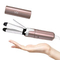 Mini 2 in 1 Curling Iron & Straightener,1 Inch Travel Iron,Dual Voltage