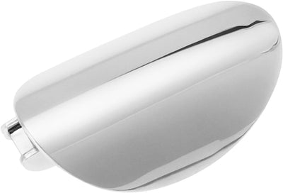 Car Outside Door Handle Cover Replacement Part 51217431945 Lock Core Key Hole Cover Cap Compatible with Mini Cooper F55 F56 2013-2019 Chrome