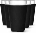 Blank Pint Glass Sleeves, Beer Coolers, 6-Pack, Black