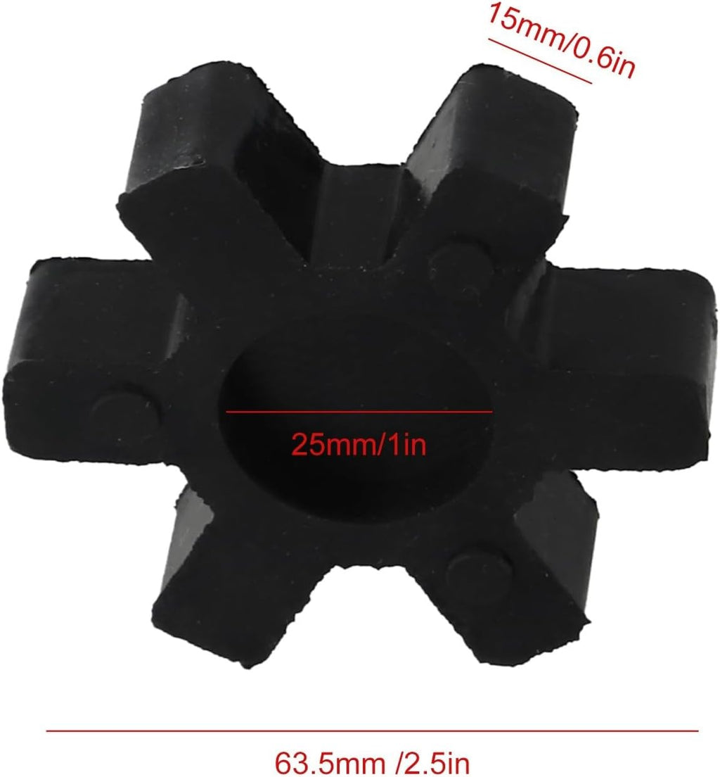 L099 L100 Rubber Spider Insert 2.5 Inch 4-Pack