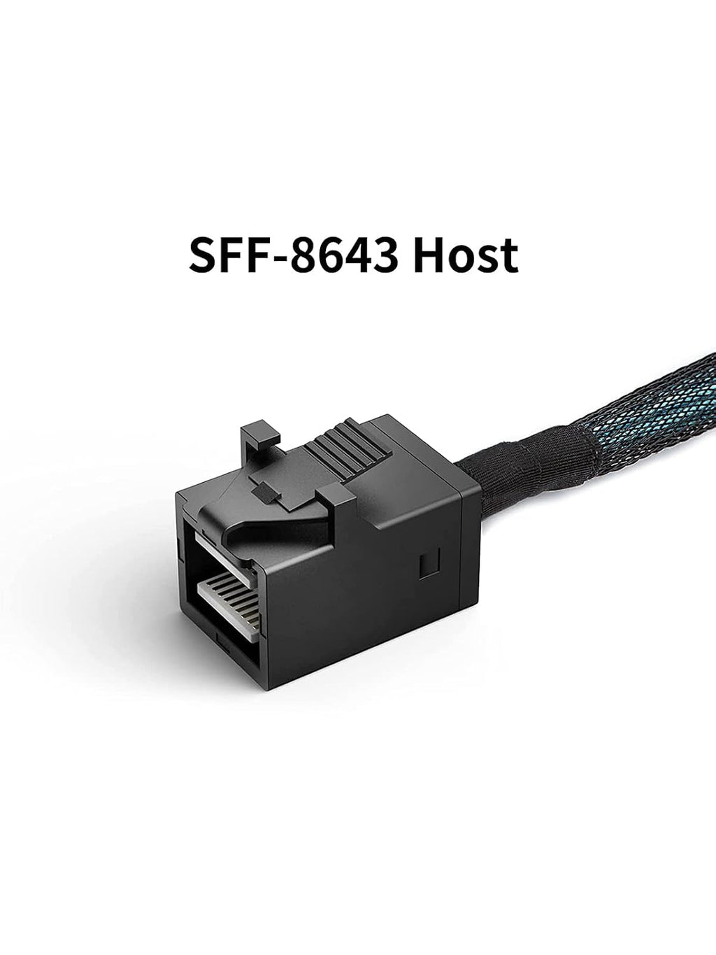 CableCreation 2-Pack 1.6FT Mini SAS SFF-8643 Host to 4X SATA Target Cable