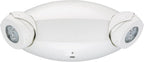 Lithonia Lighting Quantum Emergency Light, 2 Aimable Lamp Heads, 120/277V