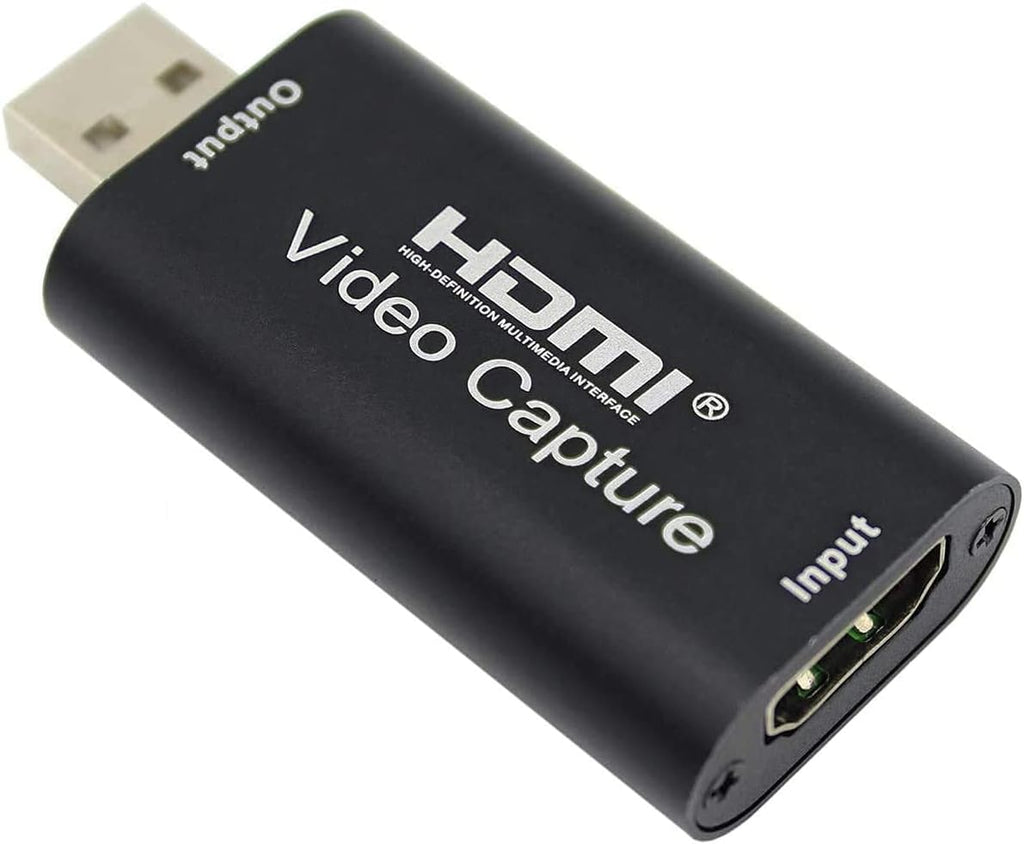 4K Video Capture Card, HDMI to USB Capture Card 1080P for Streaming, Recording, Gaming, Compatible with Nintendo