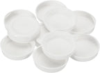 60 Pcs Mailing Tube Plastic End Caps 2" ID PE Round Cardboard Shipping Tube Lids White Protective Poster End Caps for