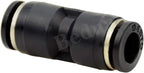 Beduan Pneumatic Push to Connect Fitting, 3/8" x 3/8" Tube OD Straight Quick Adapter Air Fitting （Pack of 10）