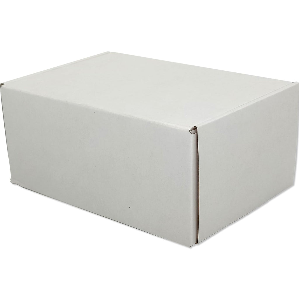 9x6x3 Shipping Boxes Set of 30, White Mailer Corrugated Cardboard Box