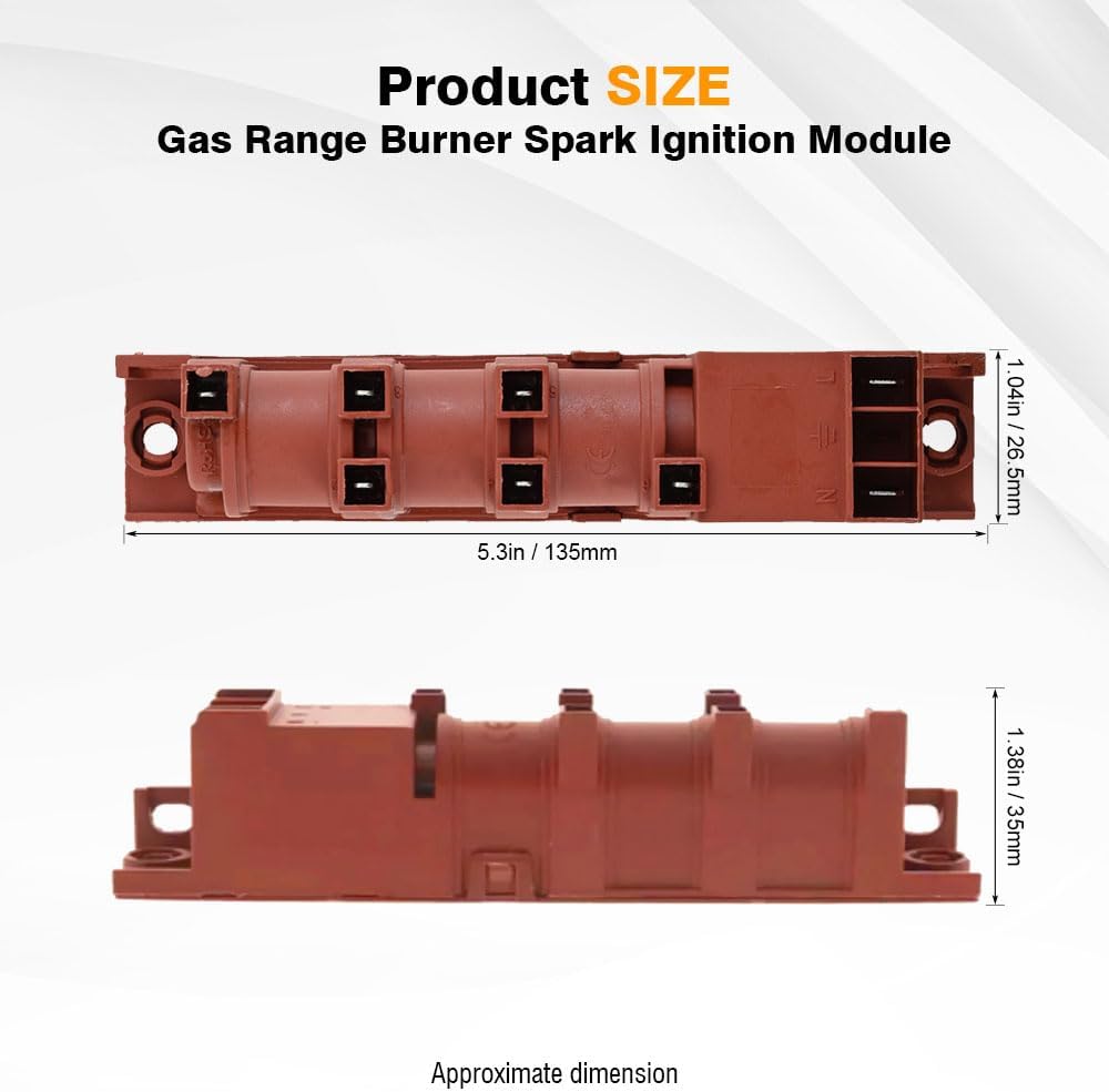 DST2010-S861 6 Exits Pulse Igniter for GE Gas Range AP5986240 PS11725181